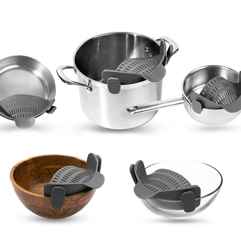 Escorredor de Silicone Ajustável Cozinha prática