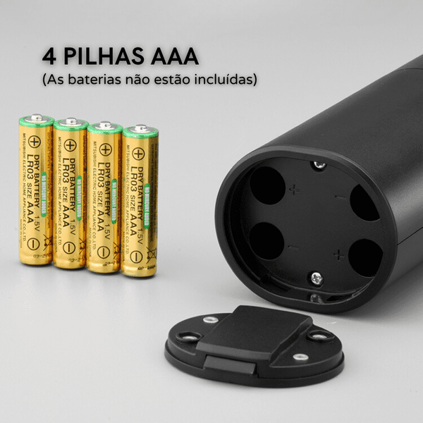 Moedor Elétrico de Pimenta e Sal Moedor Mágico