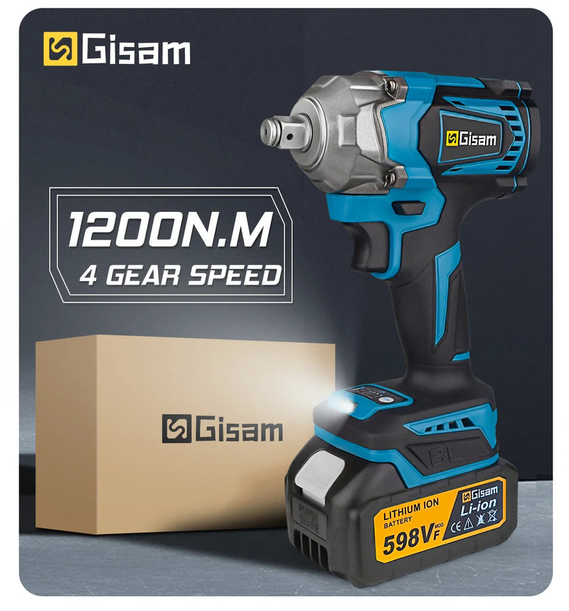 Chave de Impacto Elétrica Gisam 1200N