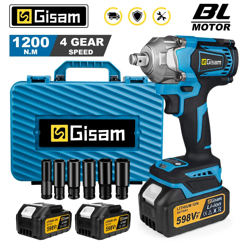 Chave de Impacto Elétrica Gisam 1200N