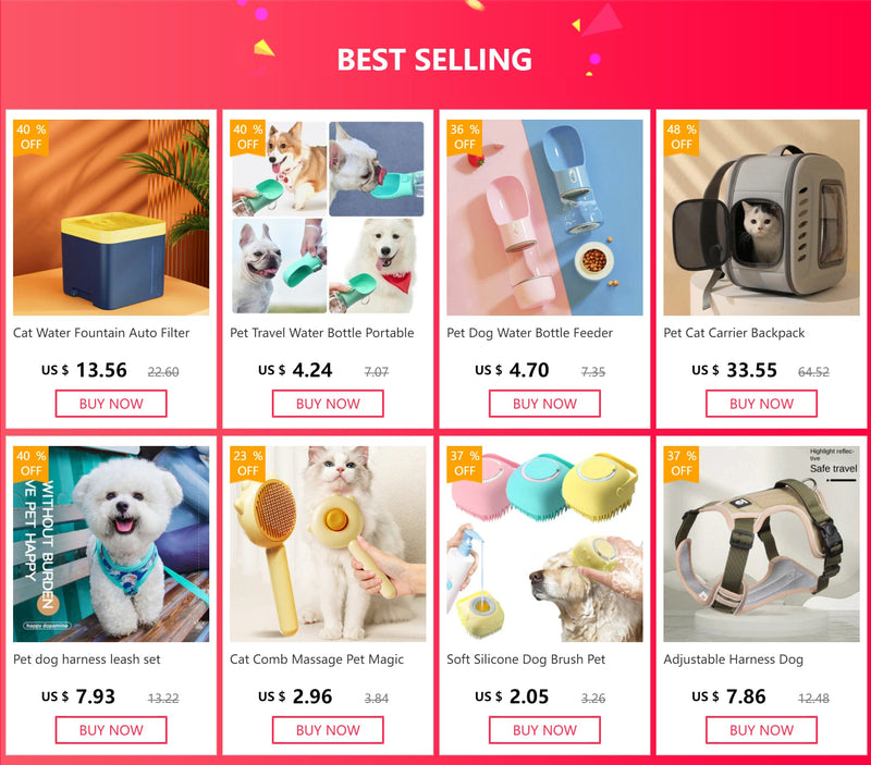 Bebedor Portatil Para Cães e gatos