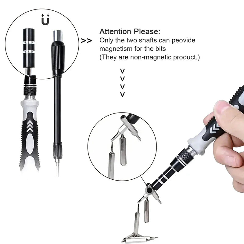 Kit de Ferramentas de Precisão 115 em 1 TechTool Pro