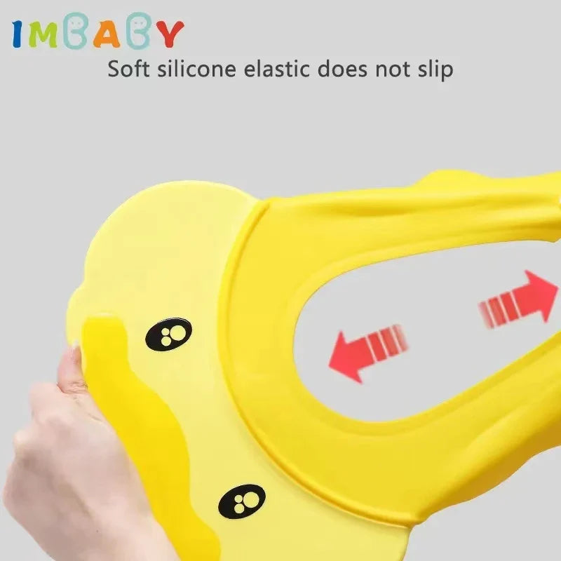 Boné Protetor para Lavagem de Cabelo Infantil