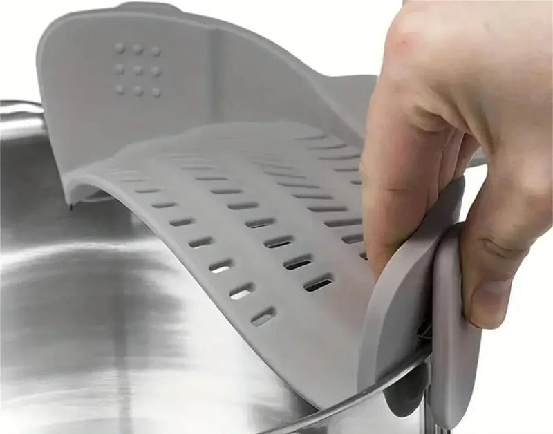 Escorredor de Silicone Ajustável Cozinha prática