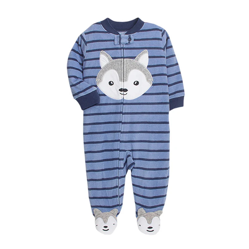 Roupinha de Bebê Unissex Animal para Outono/Inverno