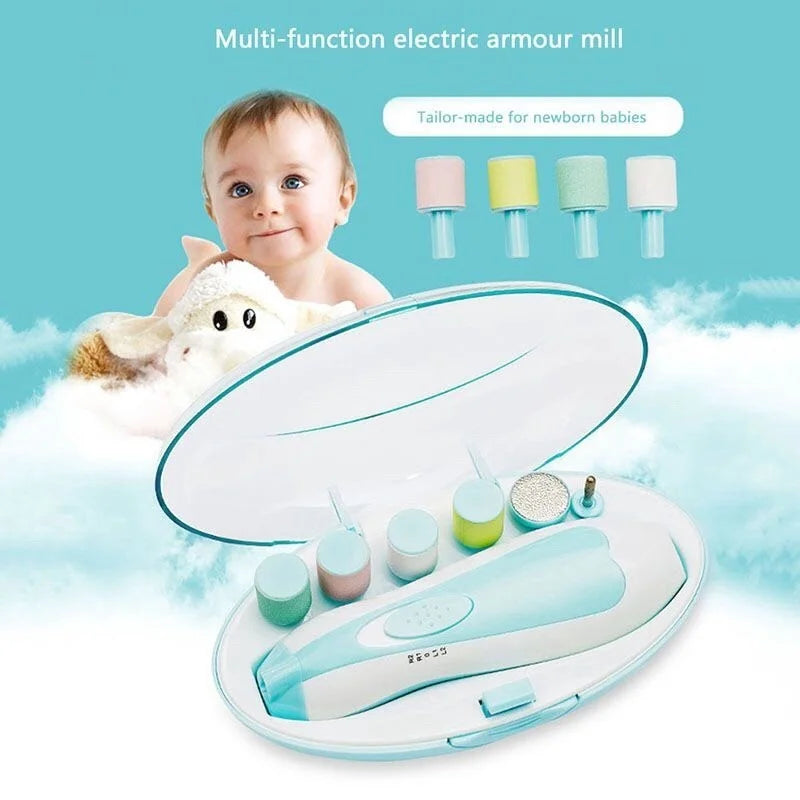 Aparador Elétrico Multifuncional de Unhas para Bebê
