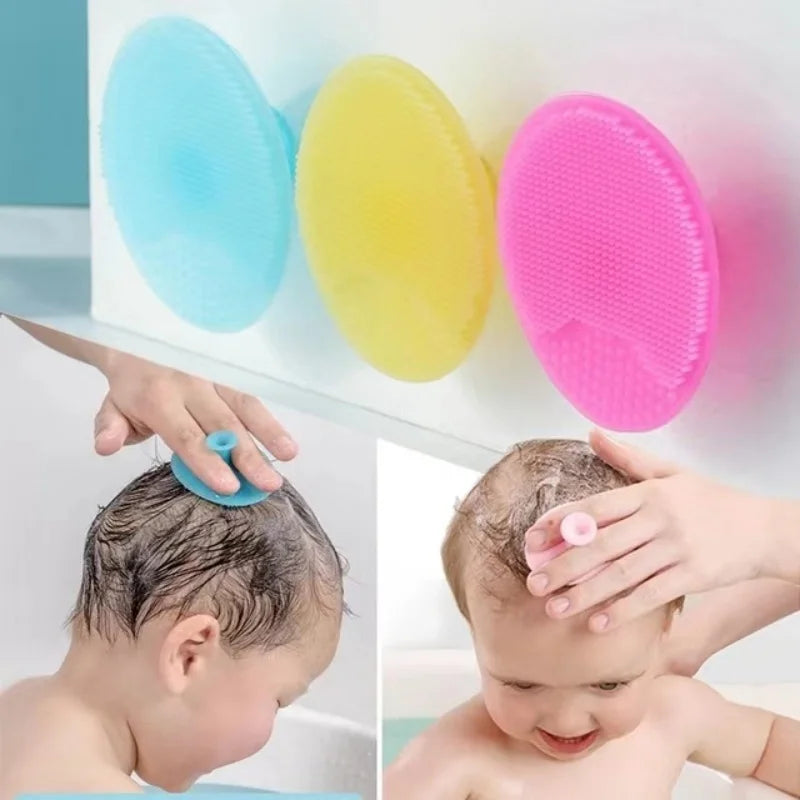 Kit 2 Escovas de Banho infantil de Silicone