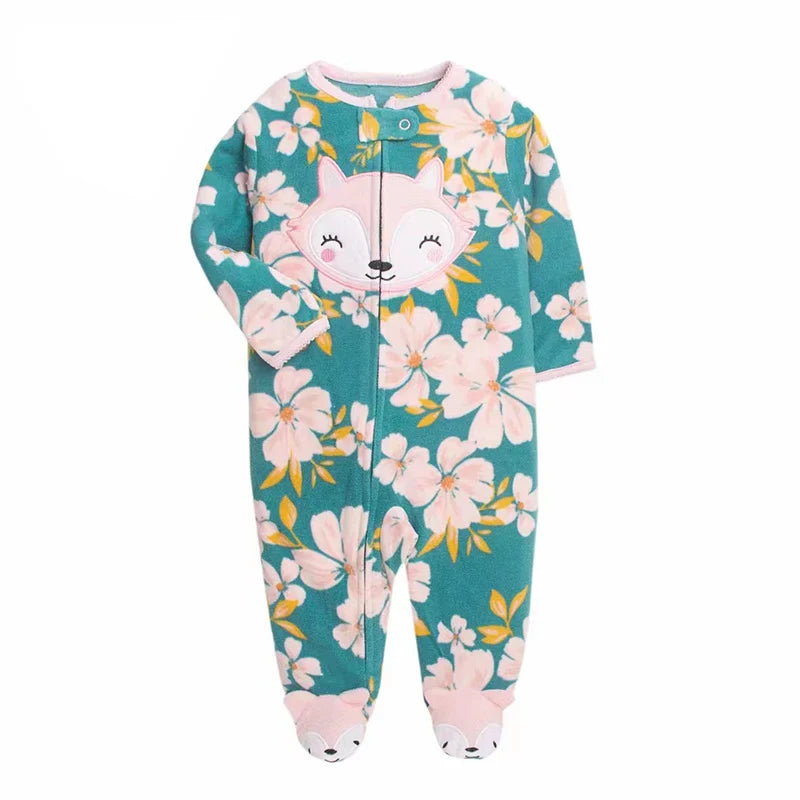 Roupinha de Bebê Unissex Animal para Outono/Inverno