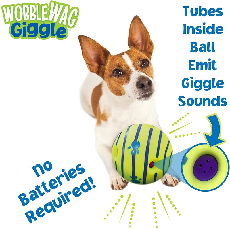 Bola Interativa Wobble Wag para Cães