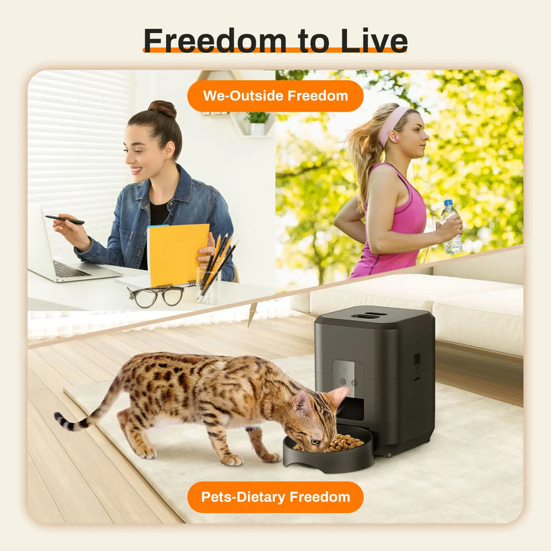Dispensador Automático de Ração para Pets