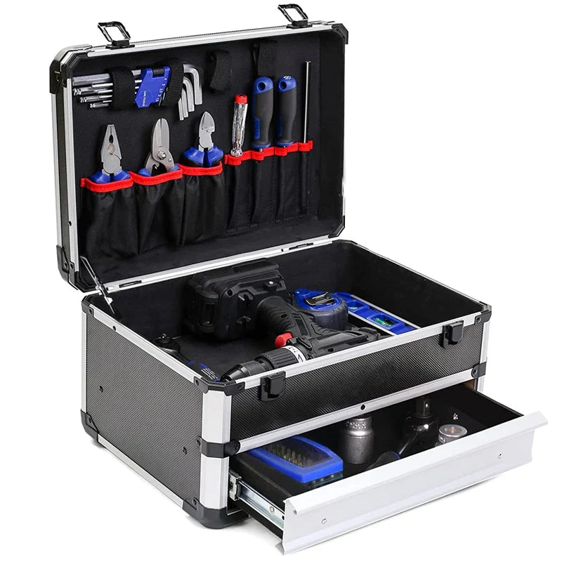 Caixa de Ferramentas de Alumínio com Gavetas EasyCase