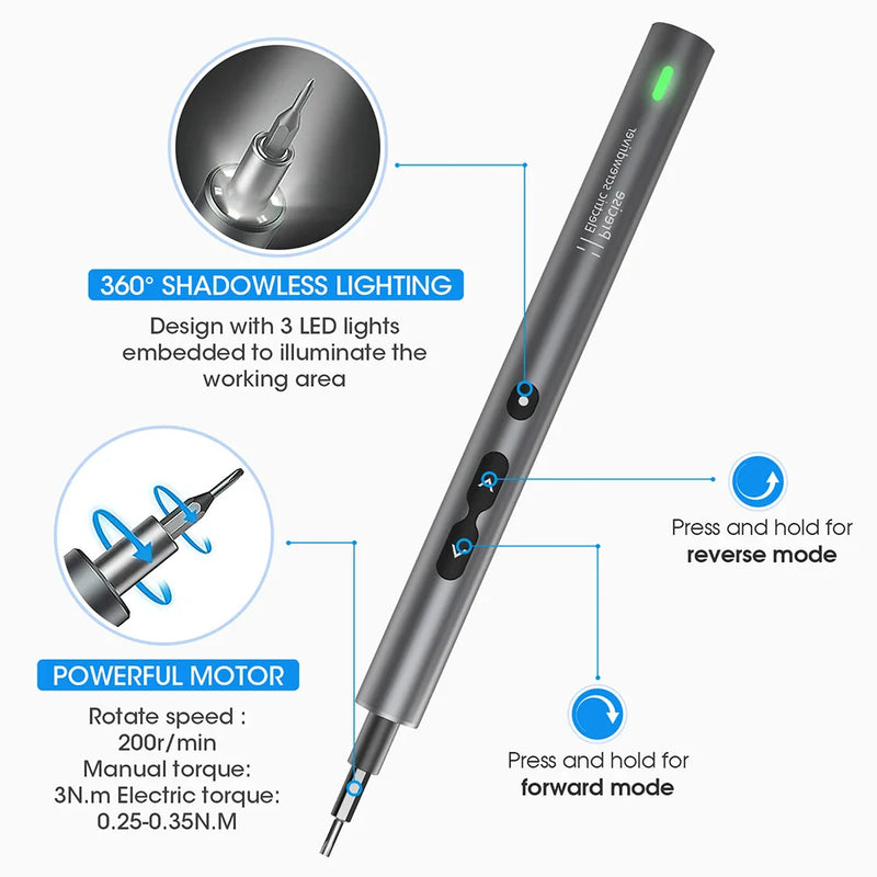Chave de Precisão Elétrica Portátil MicroPower