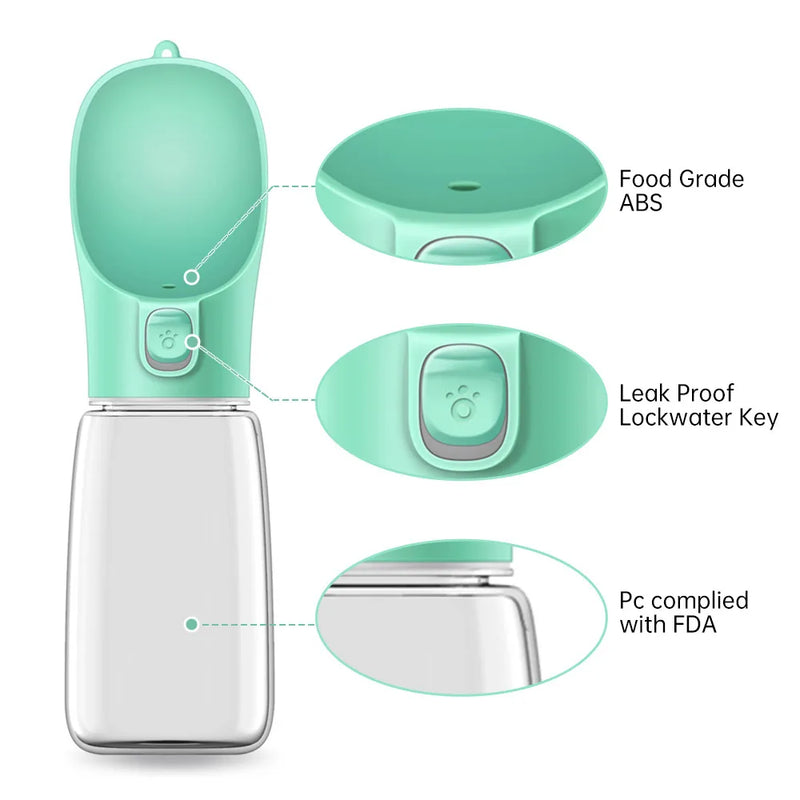 Bebedor Portatil Para Cães e gatos