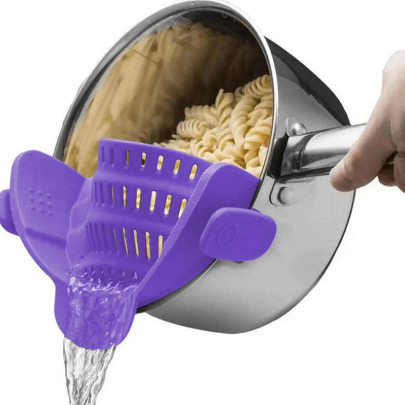 Escorredor de Silicone Ajustável Cozinha prática